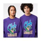 トレーナー スウェット バーシティグラフィックプリントクルーネックスウェット トレーナー レディース メンズ