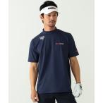 ショッピング半袖シャツ tシャツ Tシャツ メンズ BEAMS GOLF ORANGE LABEL / USシリーズ モックネックシャツ