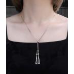 ネックレス blackdia ocean トライアングルラリエットネックレス レディース