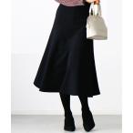 スカート 窮屈感なし!落ち感フレアきれいめカジュアルスカート