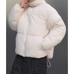 ダウンジャケット ダウン ボリューム エコダウンジャケット フルジップナイロンファイバーダウンブルゾン「Confirm」 メンズ レディース