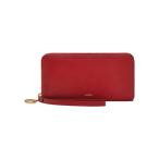 ショッピングクラッチ 財布 フォッシル クラッチバッグ レディース レザー レッド スマホ収納可 SL10018615 レディース