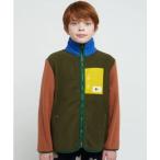 ブルゾン アウター Color block polar fleece jacket キッズ 子供服 男の子 女の子