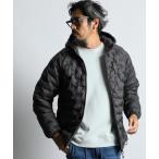 アウター SEAMLESS PUFFER HOODIE JACKET：シームレス パファー ジャケット 中綿ライトアウター