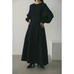ワンピース ウエストタックジャガードワンピース レディース
