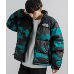 ショッピングノースフェイス ダウン ダウン ダウンジャケット メンズ THE NORTH FACE ザ・ノースフェイス M PRINTED 1996 RETRO NUPTSE JACKE