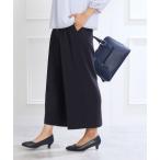  pants lady's [ spring SALE/ formal | go in .| mama suit |...]tsu il wide cropped pants 