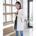 ダウンコート ダウンジャケット リバーシブルダウンコート ノーカラー レディース