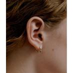 ピアス 「quip queint」twist hoop pierce SV / QU055 レディース