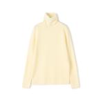 ニット セーター エクストラファインウール タートルネックプルオーバー レディース