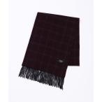 マフラー ストール ウール100% チェック柄 平織マフラー レディース メンズ