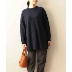 ショッピングチュニック チュニック 「L〜5L 大きいサイズ」モックネック ニット チュニック