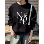 パーカー 「イージーケア」ダンボールロゴプリントプルオーバー レディース