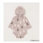 ベビー服 「miffy/シアバター」ロンパース・帽子セット キッズ