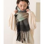  палантин muffler мягкий ворсистый в клетку muffler женский 