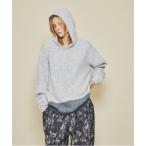 パーカー 「Ameno Auro/アメノアウロ」シャギーニットプルオーバーパーカー メンズ レディース