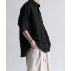 ショッピングSHIRTS シャツ ブラウス メンズ Various loose regular shirts -stripe sheer- / バリアスルーズレギュラーシャツ