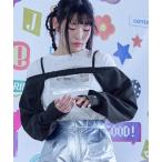 カーディガン オフショルダーアームボレロ レディース