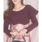  One-piece [ZOZO ограничение ] Bick цвет задний гонки выше длинный рукав do King One-piece 