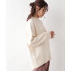 ニット フワフワHug meスタンドネックプルオーバー/904814 レディース