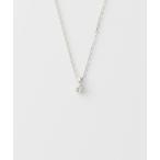 ネックレス シルバーダイヤモンドネックレス(0.03 ct) レディース
