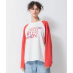 ショッピングジョンブル tシャツ Tシャツ レディース 「maRket×JB」コラボロングTシャツ (RUN)