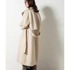 コート アウター スタンドカラーケープコート レディース