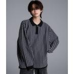 ショッピングポロ ポロシャツ extra quality block check polo knit / エクストラクオリティブロックチェックポロニット