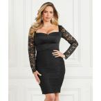 ワンピース MARCIANO Vesper Lace Corset Dres