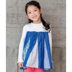 チュニック パッチワークチュニックTシャツ キッズ 子供服 女の子