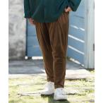 パンツ mp11714-Velor Deep Tuck Soft Sarrouel Pants サルエルパンツ メンズ