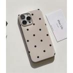 スマホケース シンプルドットスマホケース iPhoneケース