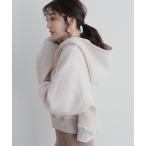 tシャツ Tシャツ ハーフZIPダンボールショート丈プルパーカー レディース