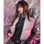 ダウンベスト ベスト 「XU」short padding vest レディース