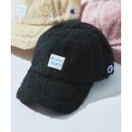 キャップ 帽子 「Champion」381-4022 ボアチケットローキャップ メンズ