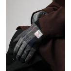 手袋 「SETUP7」ハリスニットカフス裏ボア手袋 スマホ対応 WE メンズ