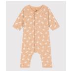 ベビー服 ロンパース スウェットプリント前開きロンパース