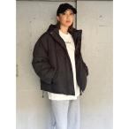 ダウン ダウンジャケット バック裾ラウンド中綿ジャケット レディース