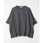 tシャツ HIGH GAUGE URAKE OVERSIZED PULLOVER レディース