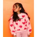 スウェット 総柄ボアトレーナー 8898K キッズ