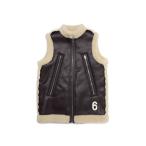 ダウンベスト アウター MM6 Maison Margiela(エムエムシックス メゾン マルジェラ)Kids & Junior ワンポイントブランド