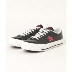 スニーカー メンズ converse コンバース ONE STAR J ワンスター J 35200580 BLACK/RED