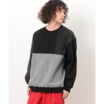 tシャツ ストレッチデニム切替 プルオーバー メンズ レディース