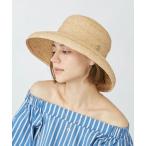 「Chapeau d' O」 ストローハット M/57.5cm ナチュラル レディース