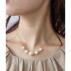  колье жемчуг × long Dell колье [ свадьба / вечеринка / формальный /tei Lee ] женский 
