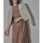 ショッピング15号 ジャケット テーラードジャケット シャンタンVネックフォーマルジャケット レディース