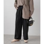 パンツ 起毛コクーンシルエットパンツ レディース