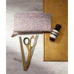 ショッピングラウンドファスナー 財布 KATHARINE HAMNETT LONDON/キャサリンハムネットロンドンCRAFT ROSE ラウンドファスナー ロングウォレット