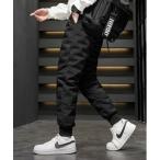 ショッピングジョガーパンツ パンツ ミホーク 中綿ダウン ジョガーパンツ 暖パン メンズ レディース