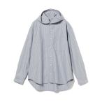 シャツ ブラウス メンズ ts(s) / Pin Stripe Cotton Oxford Cloth Hooded Shirt